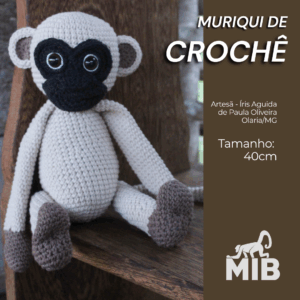 Muriqui de Crochê